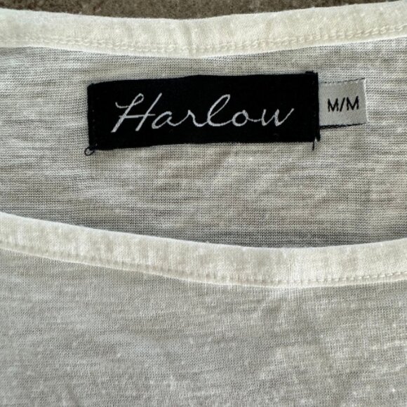 Harlow Cream Paris Graphic T-Shirt Size Medium - Picture 3 of 3